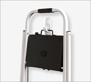 Hanging ladder using Command utility hooks